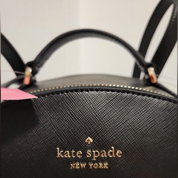 KATE SPADE New York - Perry Large Leather Backpack (black) - Picture 3 of 5